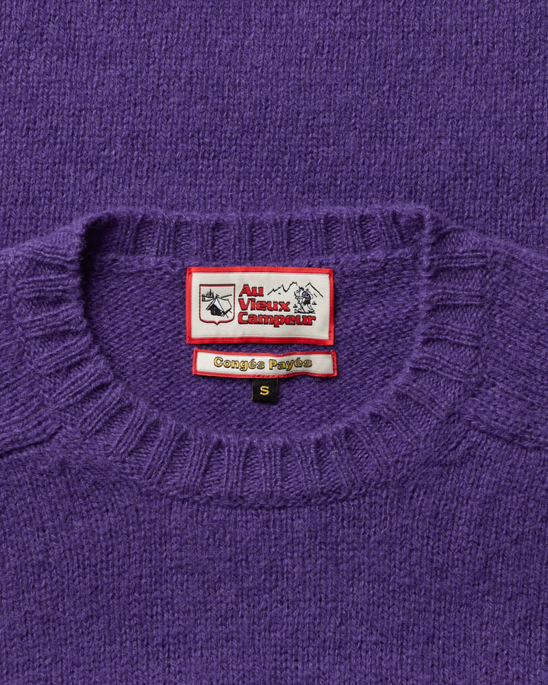 Au Vieux Campeur - Congés Payés - Pull Elliott - Violet