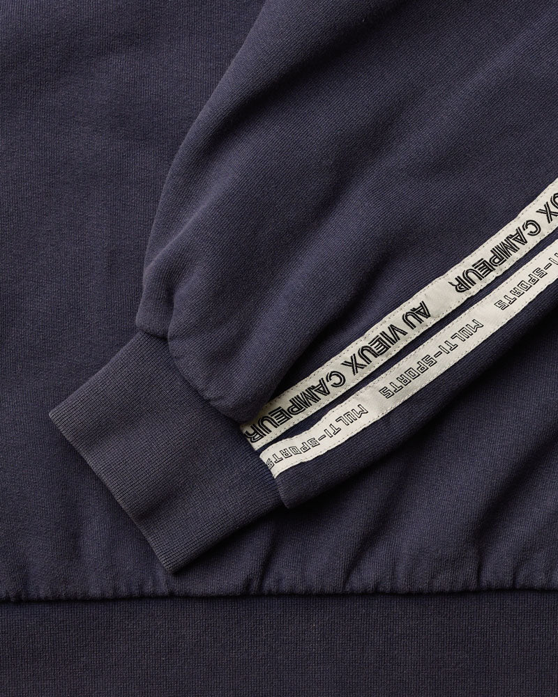 Au Vieux Campeur - Congés Payés - Sweat Milo - Marine Délavé