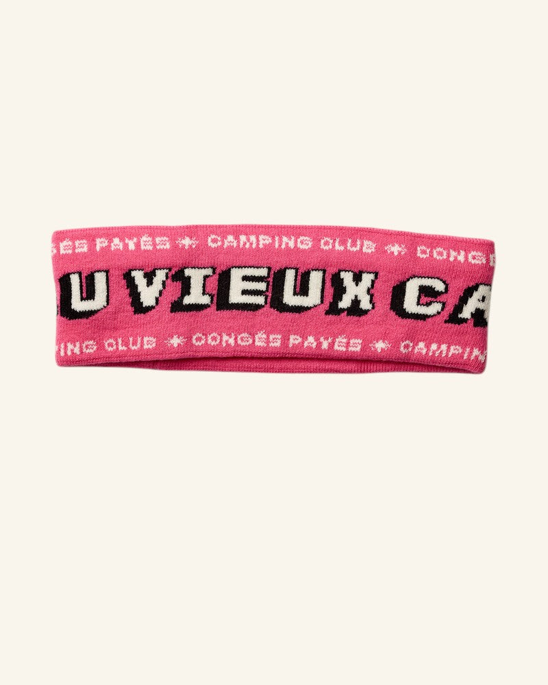 Au Vieux Campeur - Congés Payés - Bandeau AVC - Rose