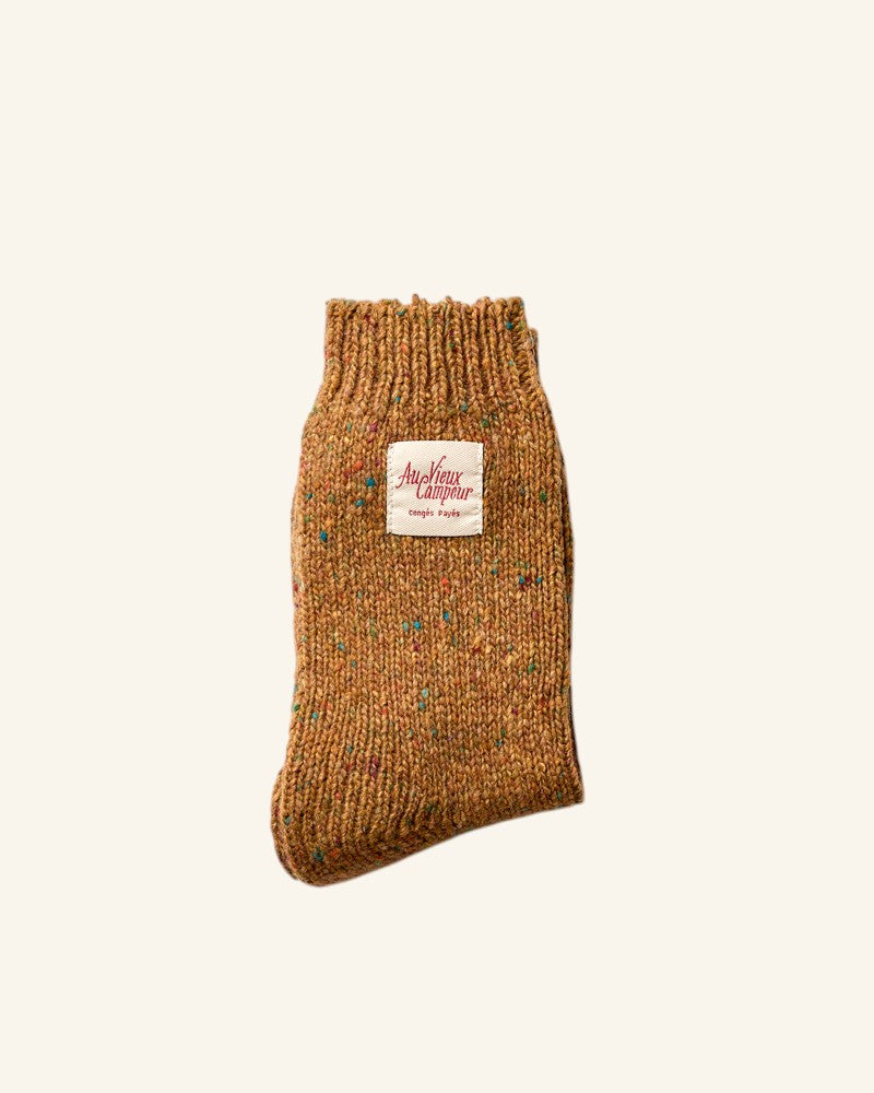 Au Vieux Campeur - Congés Payés - Chaussettes Fenway - Moutarde