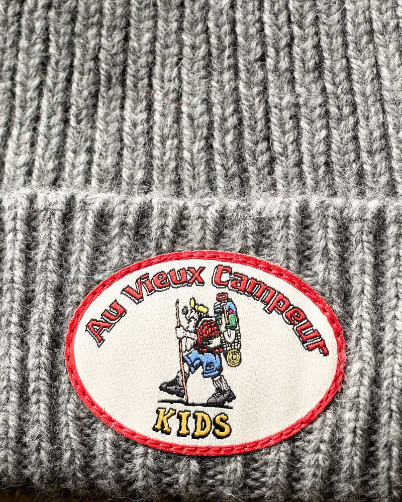 Au Vieux Campeur - Congés Payés - Bonnet Ben Kids - Gris Chiné
