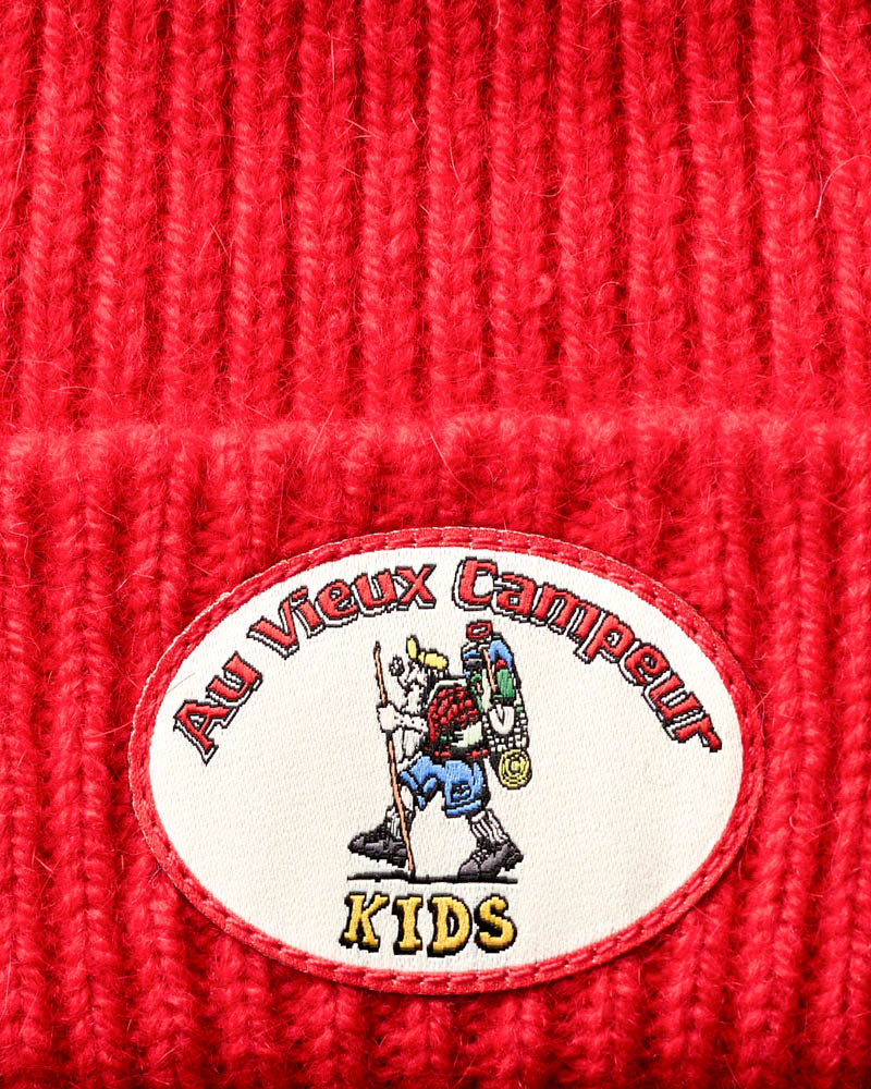 Au Vieux Campeur - Congés Payés - Bonnet Ben Kids - Rouge