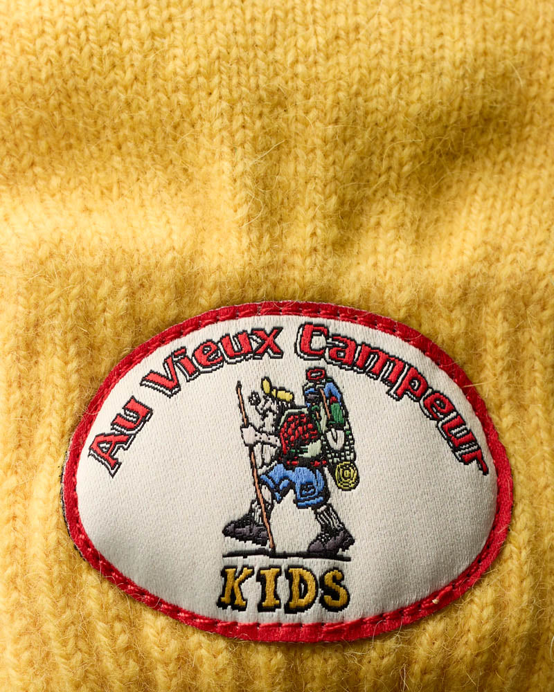 Au Vieux Campeur - Paid Holidays - Ben Kids Mittens - Yellow