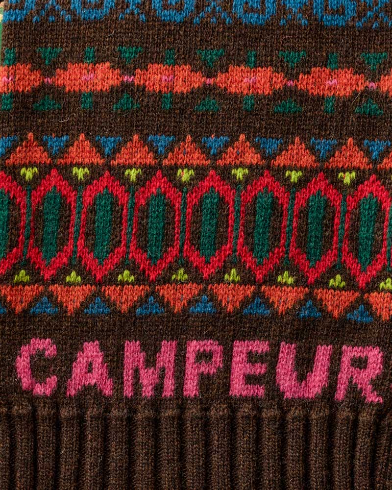 Au Vieux Campeur - Congés Payés - Echarpe Elias - Marron