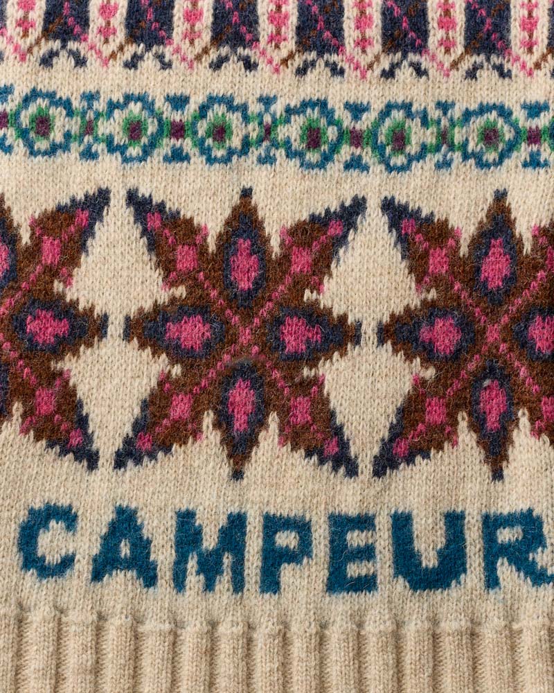 Au Vieux Campeur - Congés Payés - Echarpe Elias - Ecru