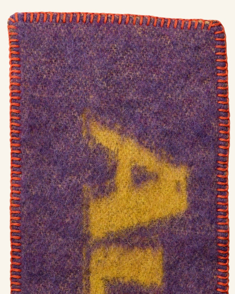 Au Vieux Campeur - Congés Payés - Echarpe Avc - Violet