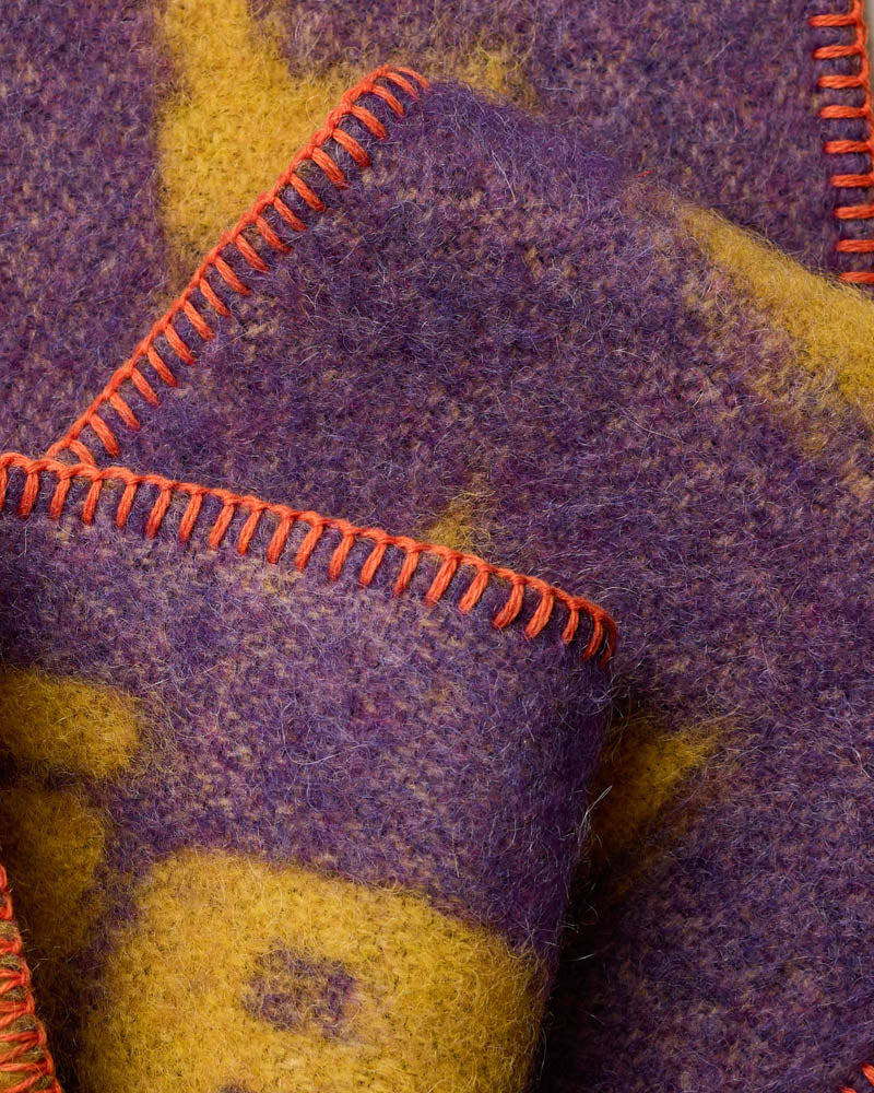 Au Vieux Campeur - Congés Payés - Echarpe Avc - Violet