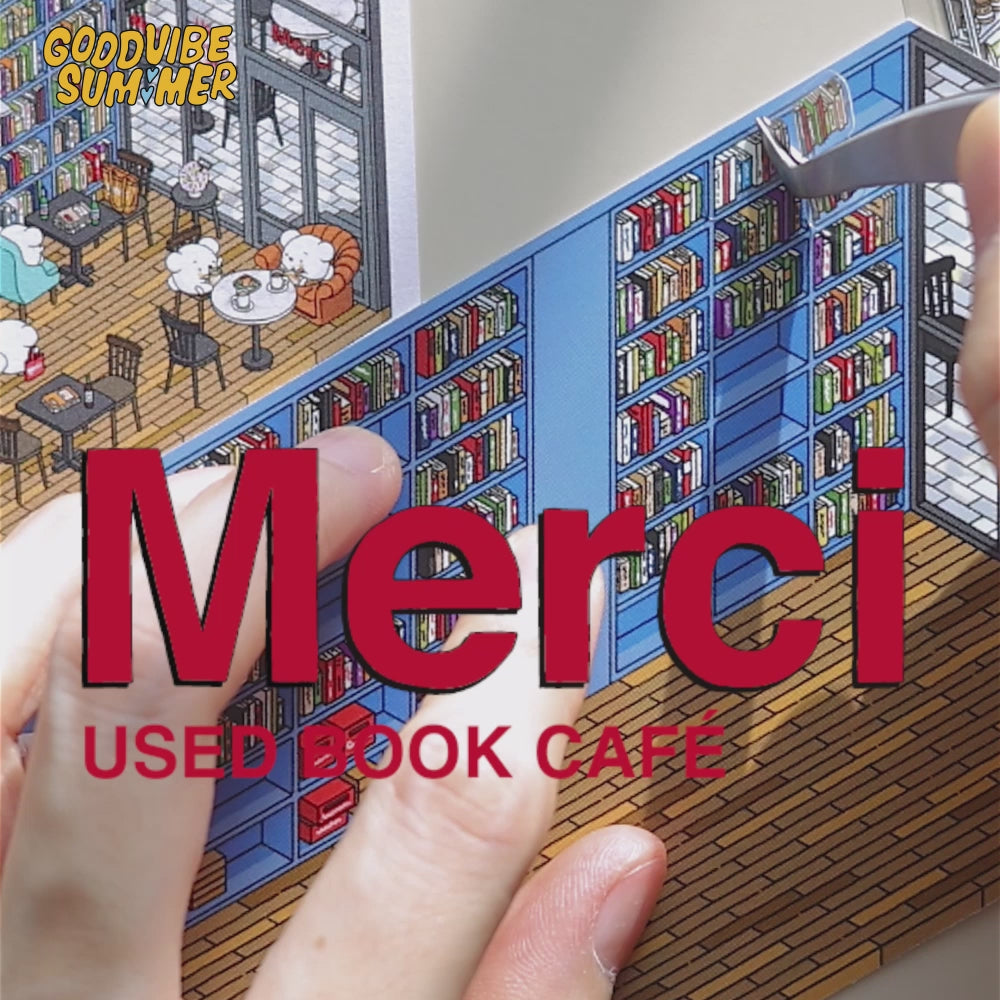 Kit stickers Used Book Café - Merci - vue 5