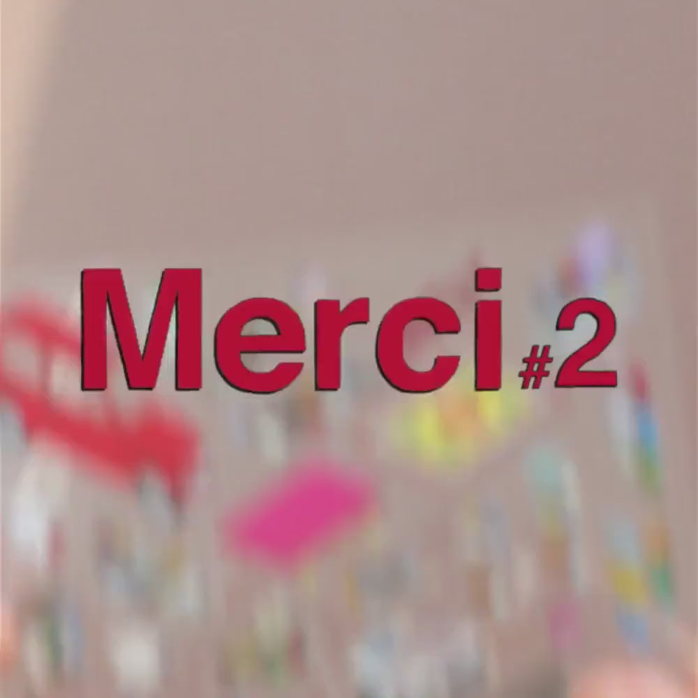 Kit stickers Merci #2 - vue 5