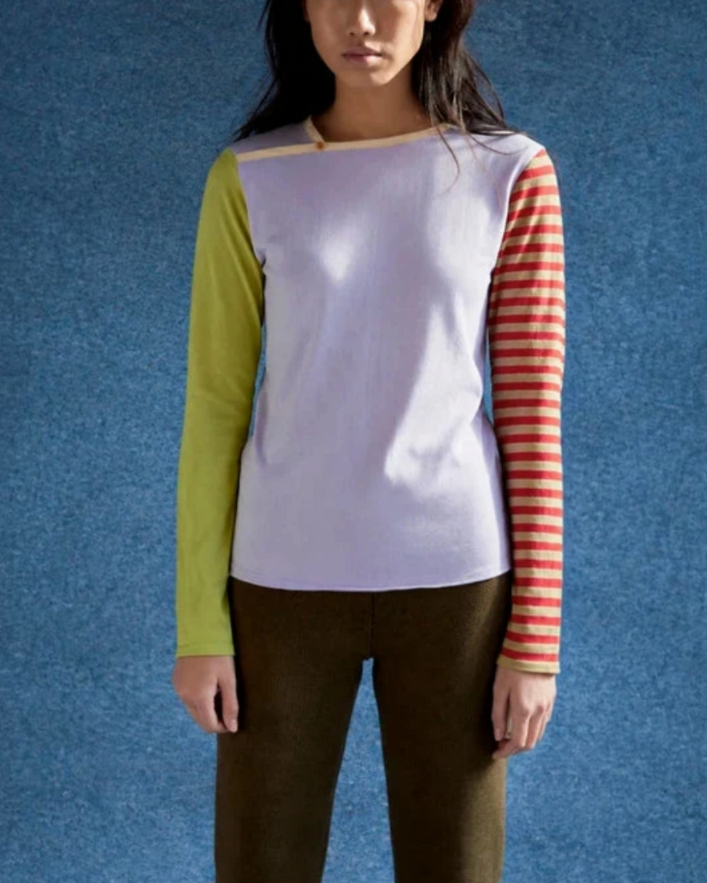 Carlota Cahis - Puppet Long Sleeve T-Shirt - Lilac
