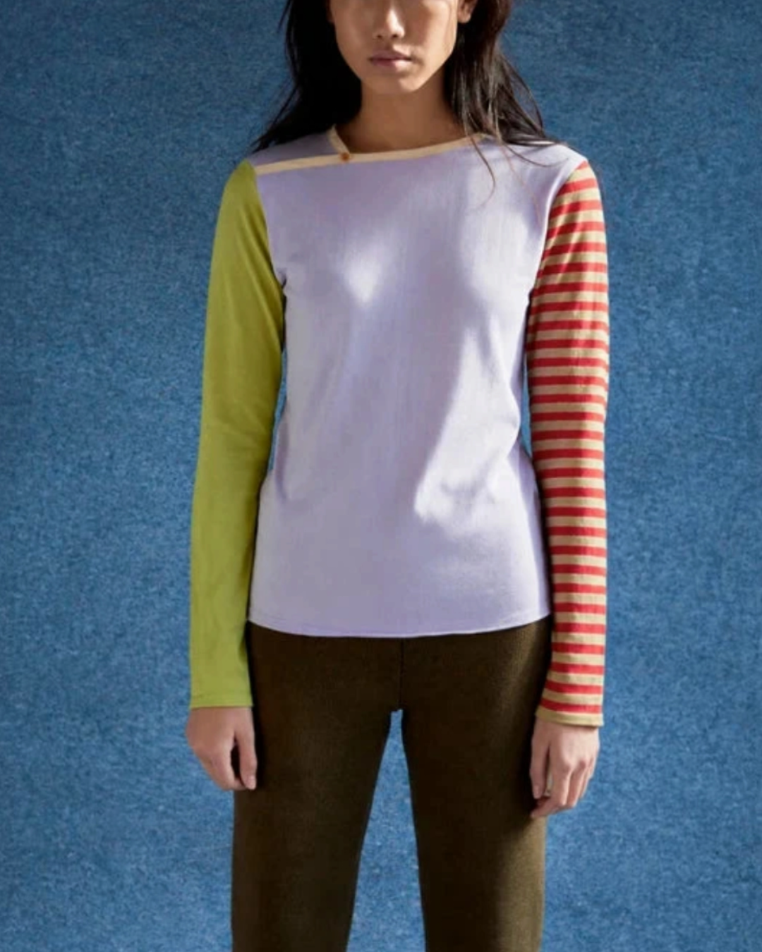 Carlota Cahis - Puppet Long Sleeve T-Shirt - Lilac