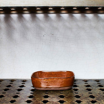 Serax - Assiette creuse en grès n°6 - Ocre