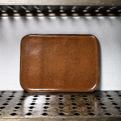 Serax - Assiette plate en grès n°1 - Ocre