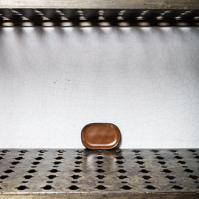 Serax - Assiette plate en grès n°4 - Ocre